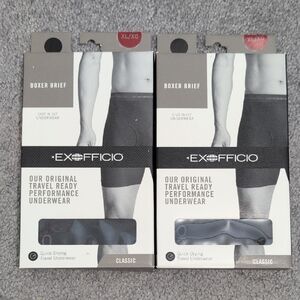 ExOfficio Original Travel Ready Performance Boxer Briefs Men's XL